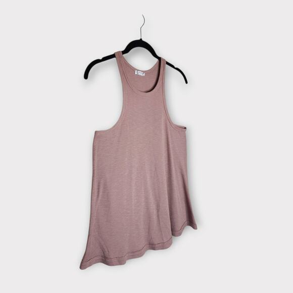 Intimately Free People Women's Ribbed Tank Top Sm Pink Mauve Sleeveless Flowy - Picture 3 of 7